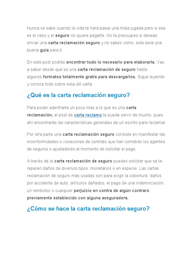 Guía Completa Para Redactar Cartas De Reclamación Efectivas Hoja De Reclamación 0670